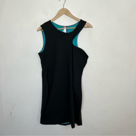 Yitty Fabletics Major Label Black Compression Mini Cut Out Dress Size 2X NWT - Picture 15 of 15